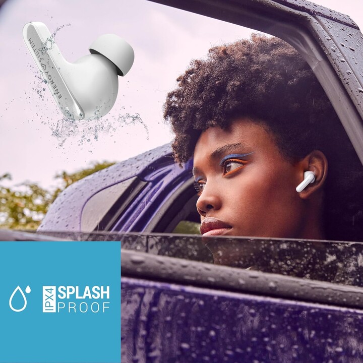 Auricular in-ear + mic energy serenity anc tws bluetooth white