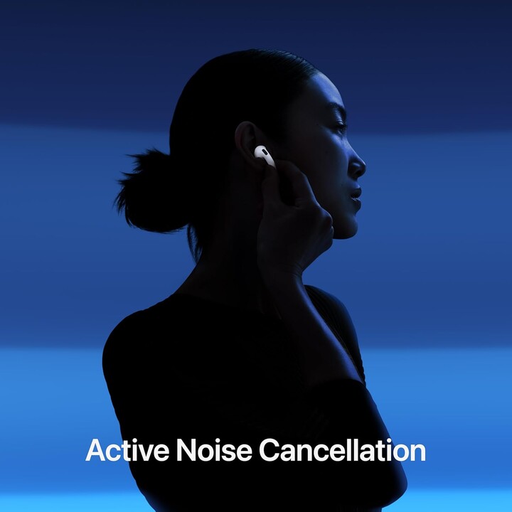 Apple Airpods V4 4ª Generación Auriculares Bluetooth Blanco con Cancelación de Ruido