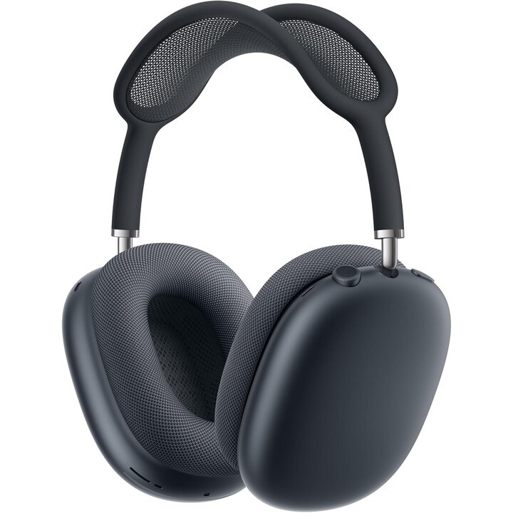 Apple AirPods Max, auriculares inalámbricos supraaurales, cancelación activa de ruido profesional, carga USB-C, negro medianoche