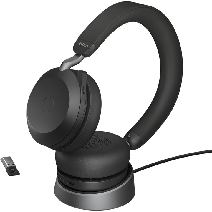 Jabra Evolve2 75 UC Auriculares estéreo Supraaurales negro