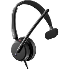 EPOS IMPACT 430T, Mono On-Ear Headset with Dual Microphone, Noise Cancellation, USB-C/USB-A, Microsoft Teams, Plug-and-Play, Zoo