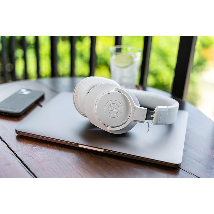 Audio-Technica ATH-M20xBTWH Auriculares Inalámbricos Blanco