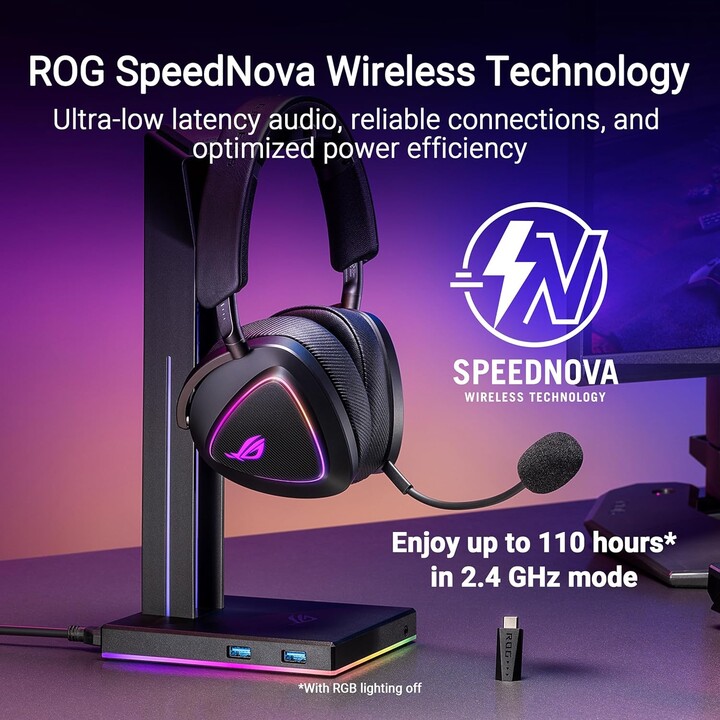 Asus Rog Delta Ii Auriculares Inalámbrico Y Alámbrico Diadema Juego Usb Tipo C Bluetooth Negro