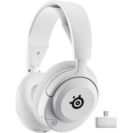 SteelSeries Arctis Nova 5P Wireless – Multisystem-Gaming-Headset – Weiß – Neodym-Magnettreiber