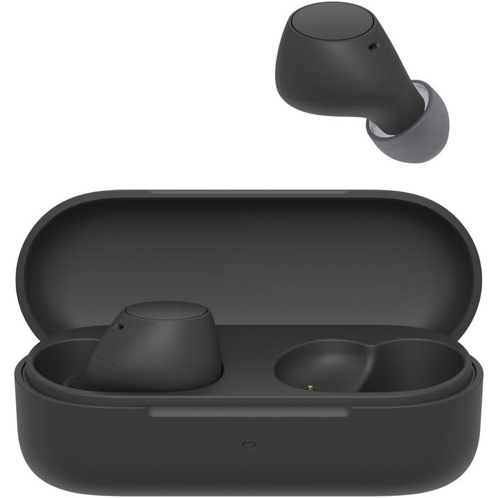 Auriculares inalámbricos Sony WF-C510 pequeños, ligeros, resistentes al agua IPX4, negros