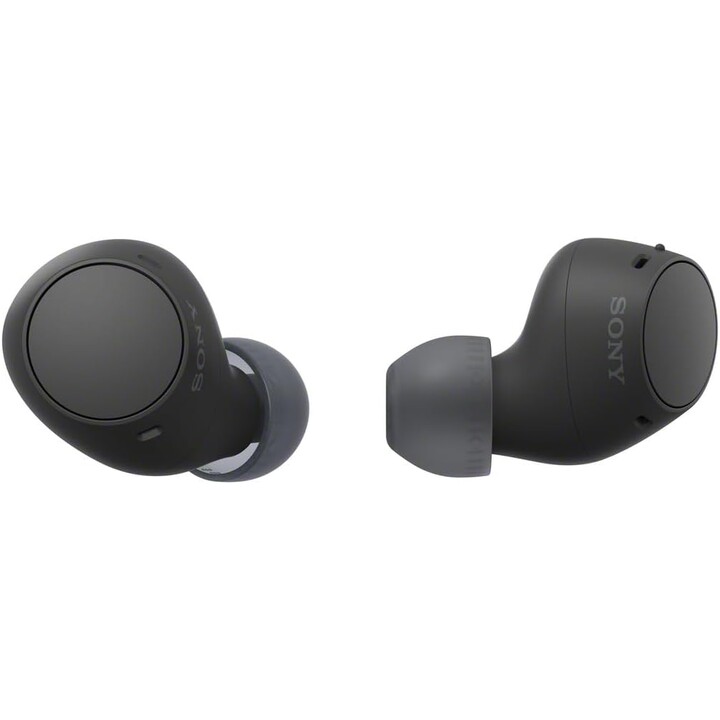 Auriculares inalámbricos Sony WF-C510 pequeños, ligeros, resistentes al agua IPX4, negros