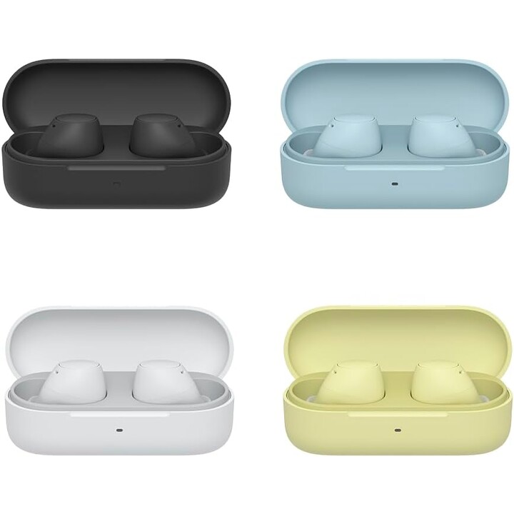 Auriculares inalámbricos Sony WF-C510 pequeños, ligeros, resistentes al agua IPX4, negros
