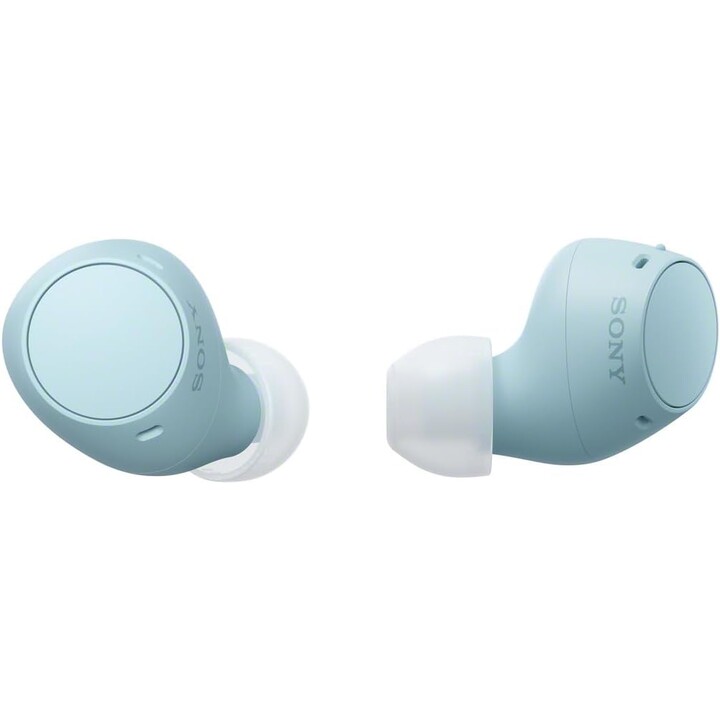 Auriculares inalámbricos Sony WF-C510 pequeños, ligeros, resistentes al agua IPX4, azules