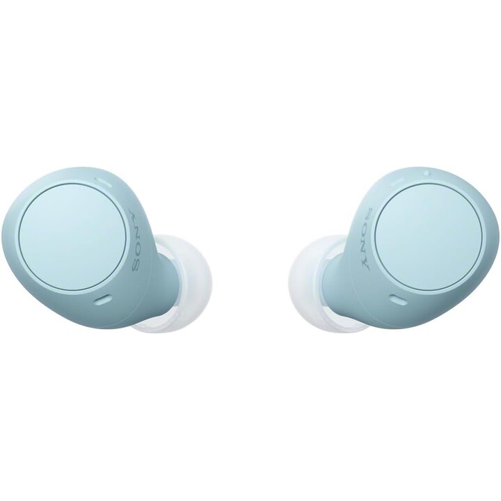Auriculares inalámbricos Sony WF-C510 pequeños, ligeros, resistentes al agua IPX4, azules