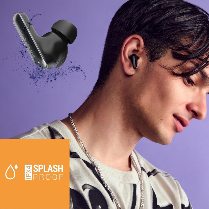 Energy Sistem Auricular in-ear + micrófono serenity anc tws bluetooth negro