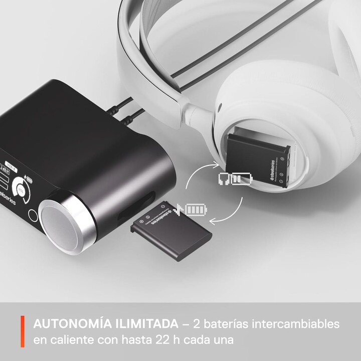 Steelseries 61525 Auricular Y Casco Auriculares Alámbrico Diadema Juego Usb Tipo C Blanco