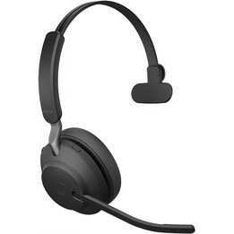 Jabra Evolve2 65 UC Mono Auriculares Supraaurales, negro