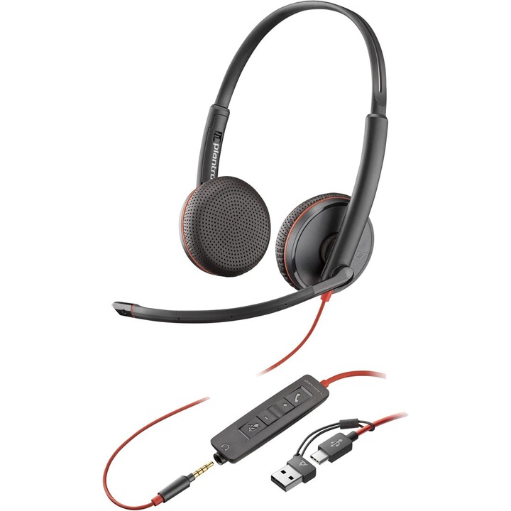USB-C stereo HP Blackwire 3225