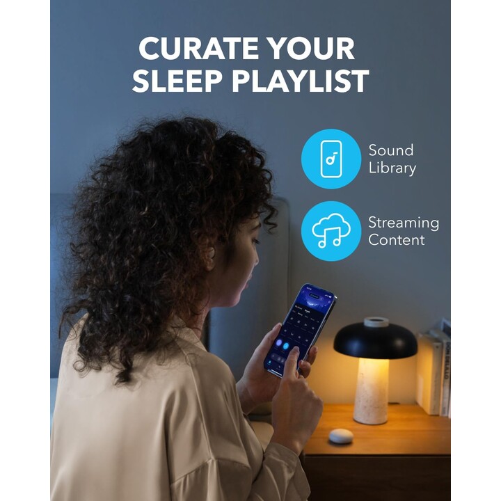 Soundcore Sleep A20 White - Bluetooth Headphones
