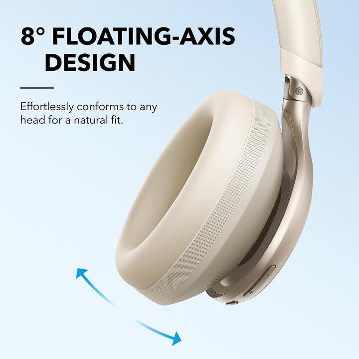 Soundcore Space One Pro White - Bluetooth Headphones