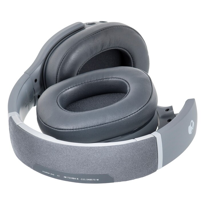 Skullcandy Crusher Evo Auriculares Inalámbrico y alámbrico Diadema Llamadas/Música USB Tipo C Bluetooth Gris