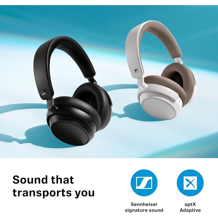 Sennheiser ACCENTUM Plus Wireless ANC Táctil Blanco - Auriculares inalámbricos
