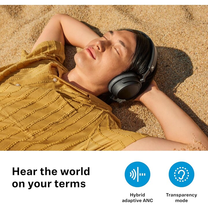 Sennheiser ACCENTUM Plus Wireless ANC Táctil Blanco - Auriculares inalámbricos