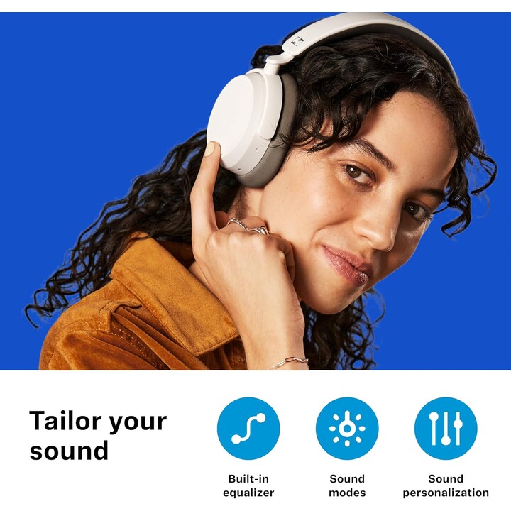 Sennheiser ACCENTUM Plus Wireless ANC Táctil Blanco - Auriculares inalámbricos