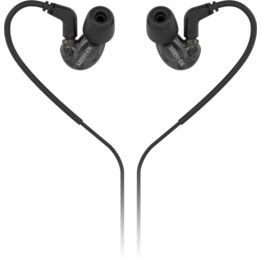 Behringer SD251-CK - In-Ear-Kopfhörer mit MMCX-Anschluss, schwarz