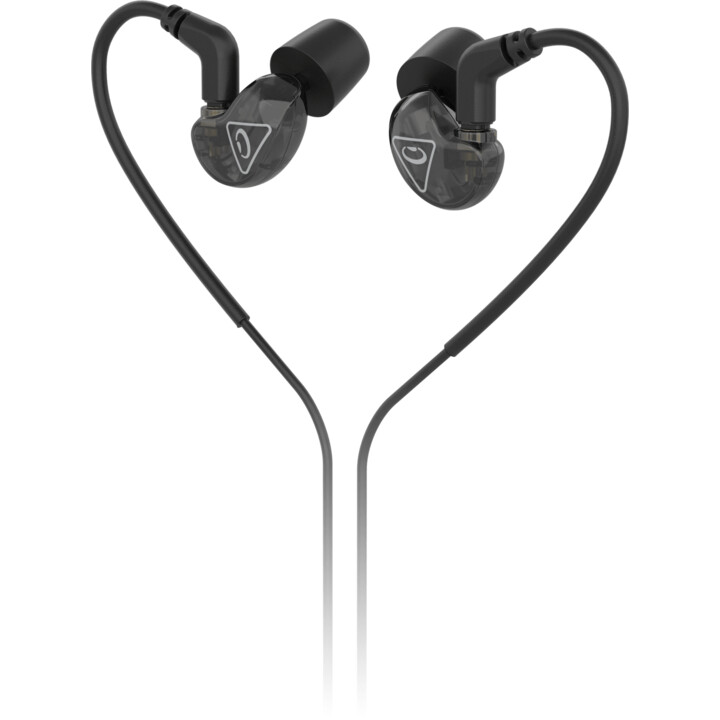 Fones de ouvido intra-auriculares Behringer SD251-CK com conector MMCX, pretos