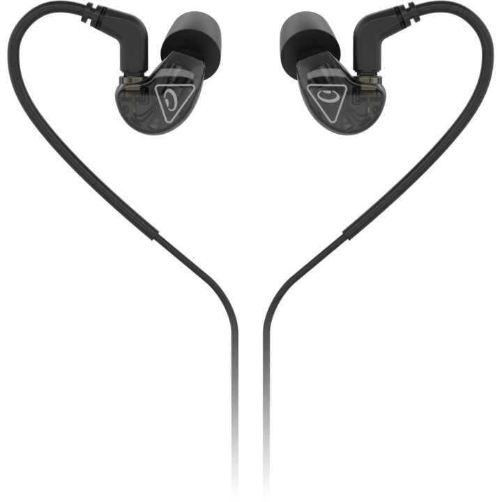 Fones de ouvido intra-auriculares Behringer SD251-CK com conector MMCX, pretos