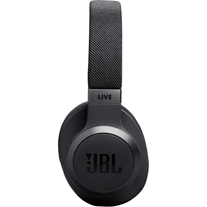 Auriculares supraaurales inalámbricos JBL Live 770NC con Smart Ambient, 65 horas de reproducción, color negro
