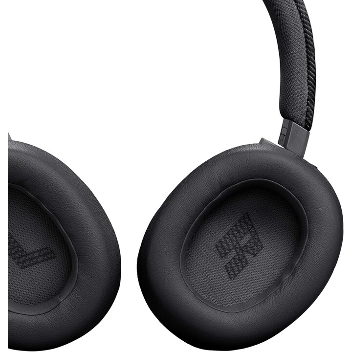 Auriculares supraaurales inalámbricos JBL Live 770NC con Smart Ambient, 65 horas de reproducción, color negro