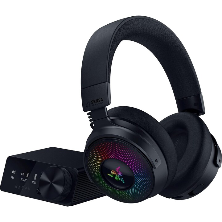 Razer Kraken V4 Pro Auriculares Inalámbrico Y Alámbrico Diadema Juego Usb Tipo A Bluetooth Negro