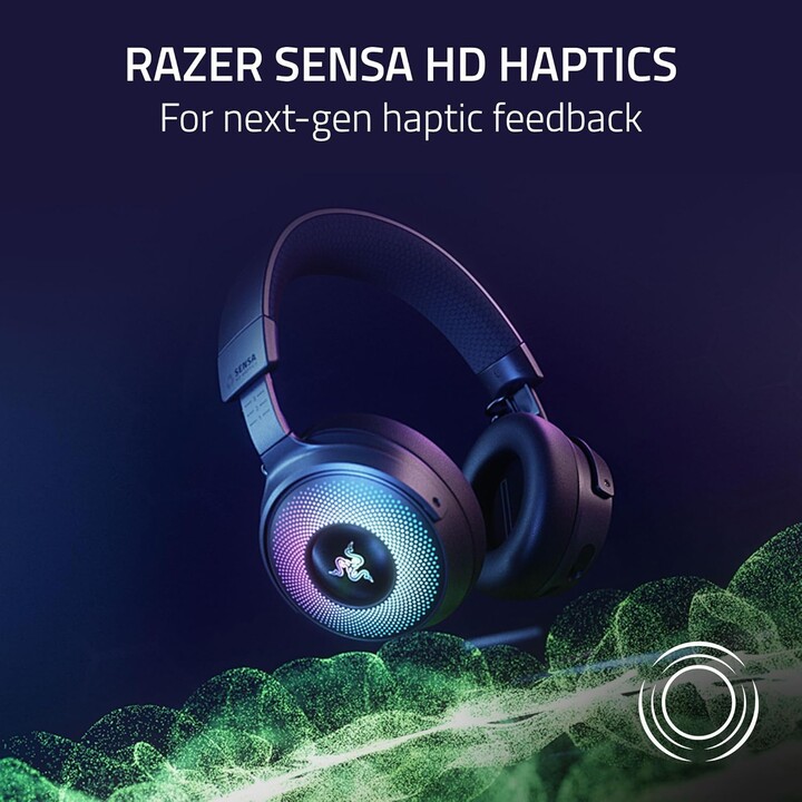 Razer Kraken V4 Pro Auriculares Inalámbrico Y Alámbrico Diadema Juego Usb Tipo A Bluetooth Negro