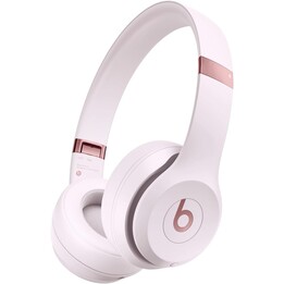 Beats Solo 4, cuffie auricolari wireless Bluetooth, fino a 50 ore, rosa nuvola