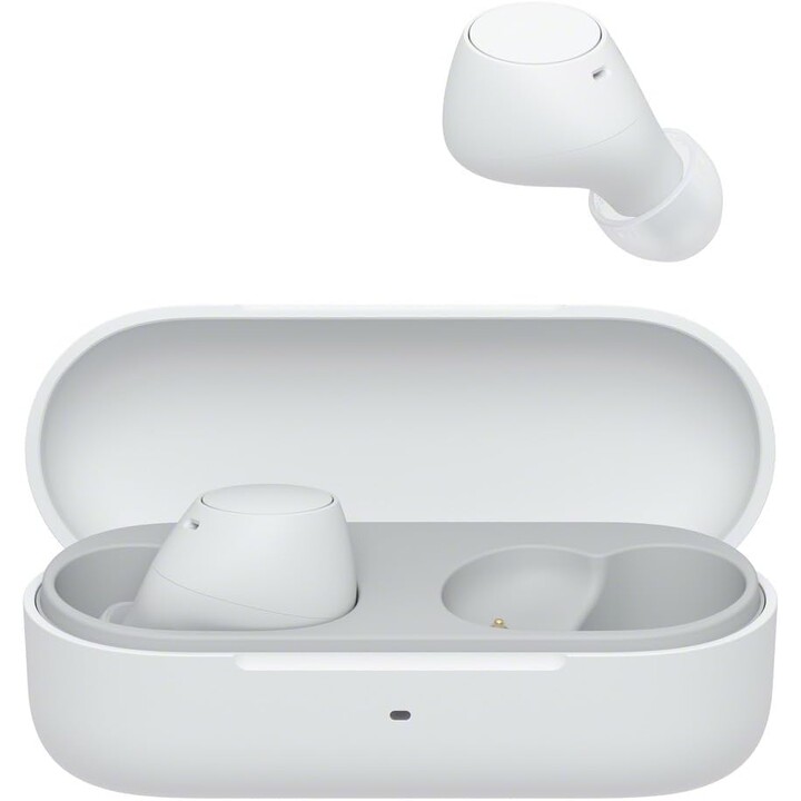 Auricolari veramente wireless Sony WF-C510, cuffie intrauricolari Bluetooth con connessione multipunto, bianco