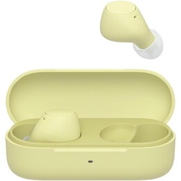 Auricolari veramente wireless Sony WF-C510, cuffie intrauricolari Bluetooth con connessione multipunto, giallo