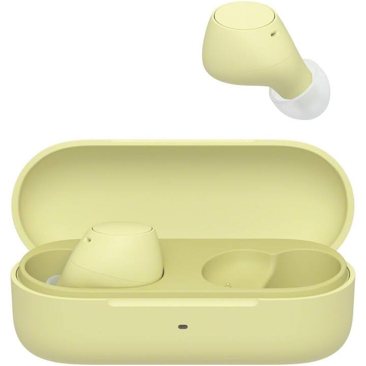 Sony WF-C510 Truly Wireless Earbuds, Bluetooth-In-Ear-Kopfhörer mit Multipoint-Verbindung, Gelb