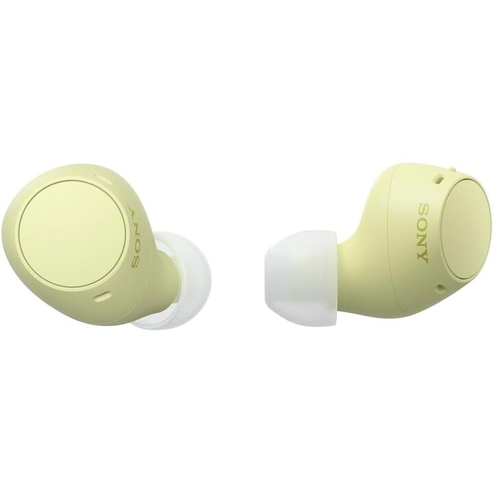 Sony WF-C510 Truly Wireless Earbuds, Bluetooth-In-Ear-Kopfhörer mit Multipoint-Verbindung, Gelb