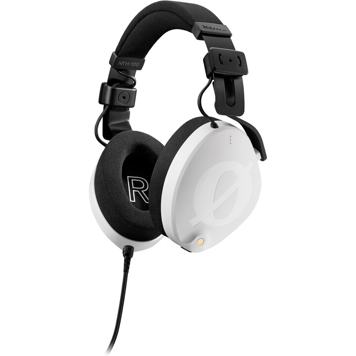 RØDE NTH-100 Auriculares supraaurales profesionales para creación de contenidos, producción musical, blancos
