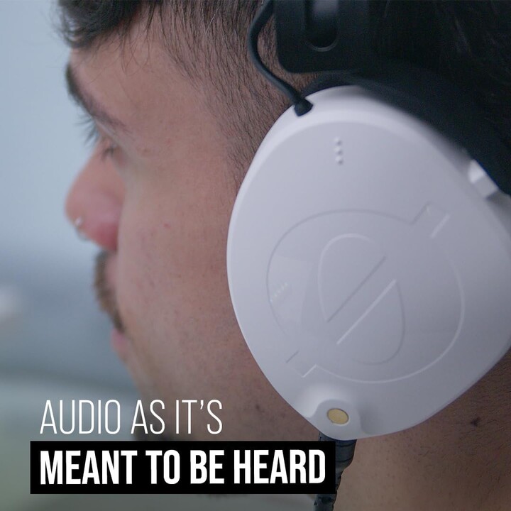 RØDE NTH-100 Auriculares supraaurales profesionales para creación de contenidos, producción musical, blancos