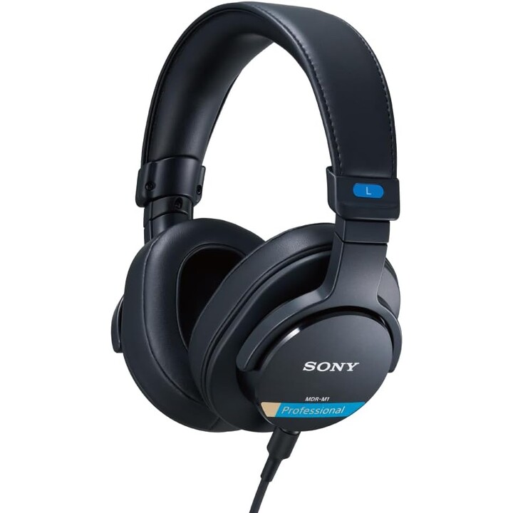 Sony MDR-M1 Studio - Auriculares cerrados con cable, reproducción de banda ultraancha (5 Hz-80 kHz), color negro
