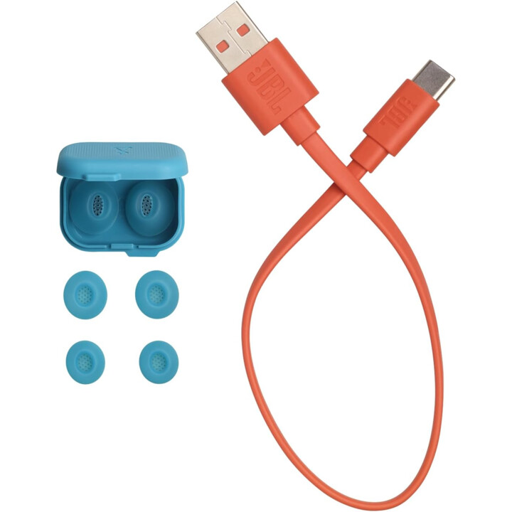 JBL Tune Buds 2 Turquesa con cancelación de ruido (ANC) - Auriculares Bluetooth