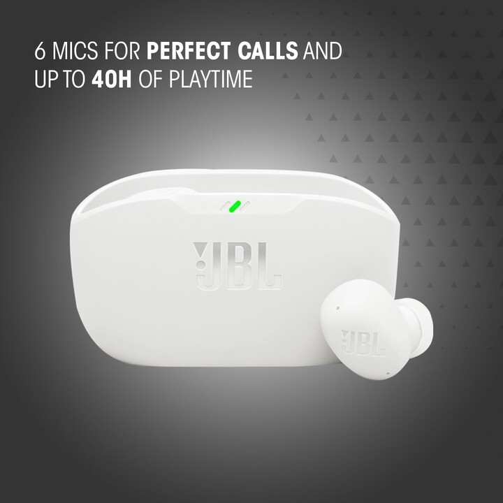 JBL Wave Buds 2 Negro con cancelación de ruido (ANC) - Auriculares Bluetooth