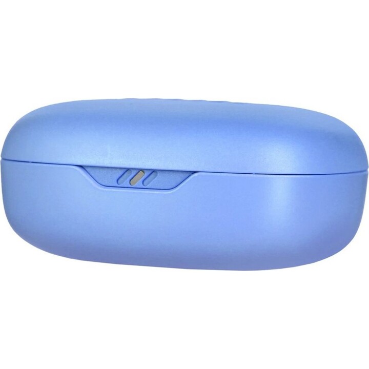 Auriculares Bluetooth JBL Vibe Flex con estuche de carga/8 horas de duración de batería/Azul