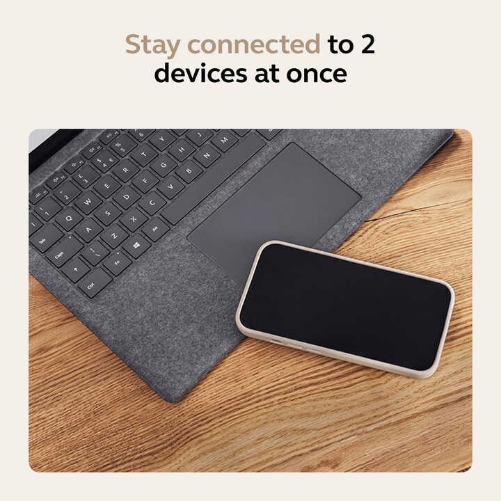 Jabra Evolve 65 TE Auriculares Estéreo Inalámbricos, Certificado MS, Alcance 30 m, 12 Horas, USB-A, Negro