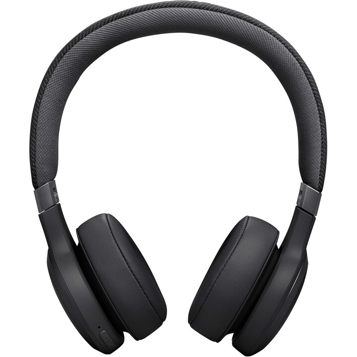 Cuffie auricolari wireless JBL Live 670 NC con tecnologia di cancellazione del rumore, 65 ore di riproduzione, nere