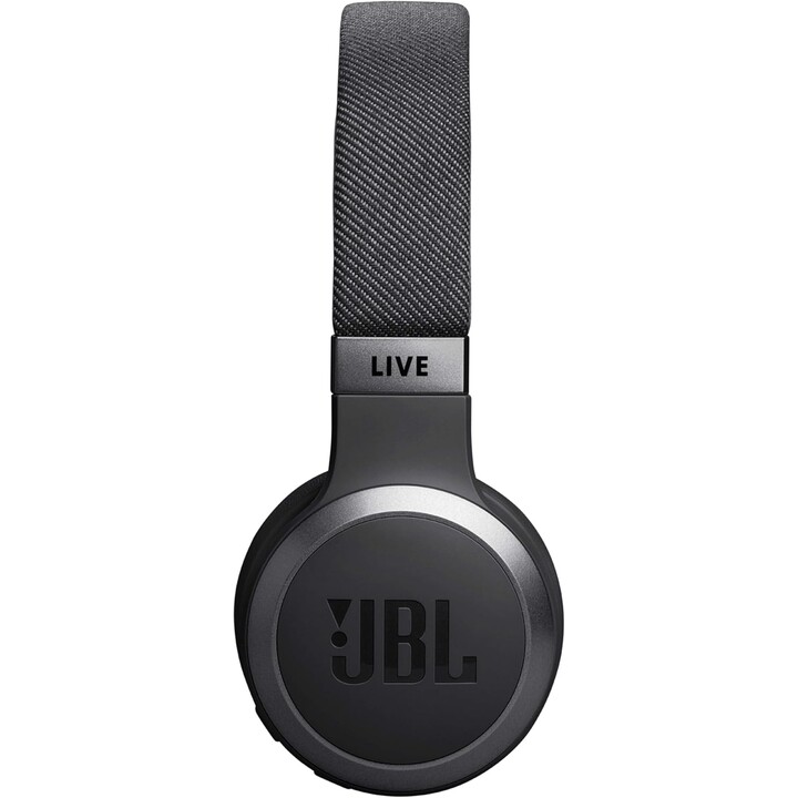 JBL Live 670 NC Auriculares On-Ear Sem Fios com Tecnologia de Cancelamento de Ruído, 65 Horas de Reprodução, Preto