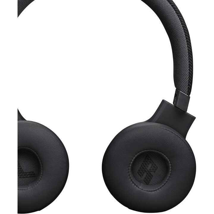 JBL Live 670 NC Auriculares On-Ear Sem Fios com Tecnologia de Cancelamento de Ruído, 65 Horas de Reprodução, Preto