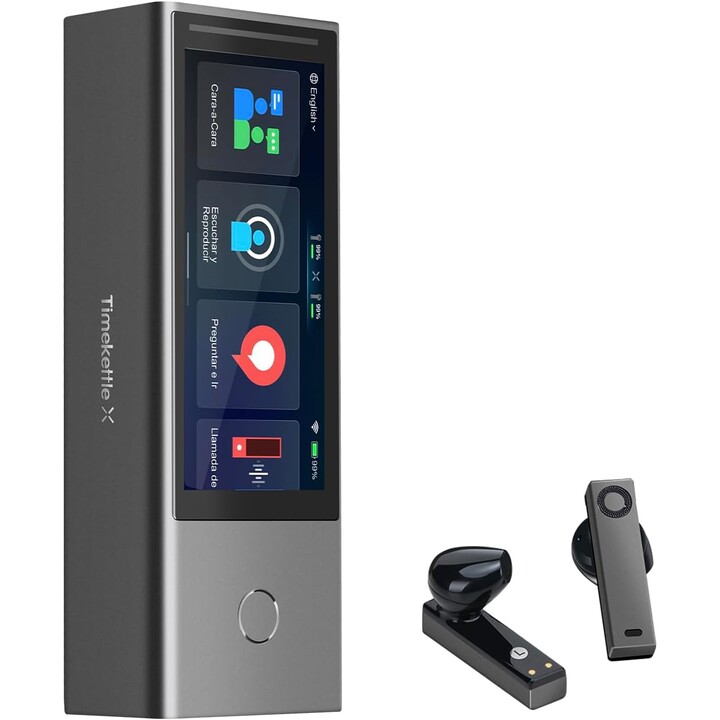Timekettle X1 AI Interpreter Hub, 40 idiomas, dispositivo traductor todo en uno para reuniones multilingües