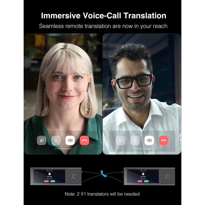 Timekettle X1 AI Interpreter Hub, 40 idiomas, dispositivo traductor todo en uno para reuniones multilingües