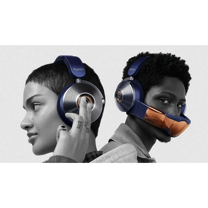 Dyson Zone Absolute+ ANC Visor Azul/Cobre - Auriculares Bluetooth