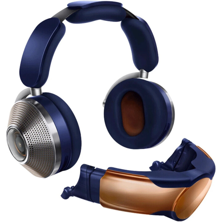 Dyson Zone Absolute+ ANC Visor Azul/Cobre - Auriculares Bluetooth