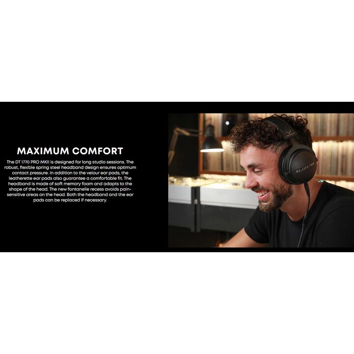 Beyerdynamic DT 1770 PRO MKII Cuffie da studio Premium Tesla per registrazione, monitoraggio ed edizione